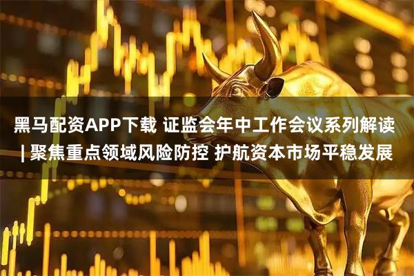 黑马配资APP下载 证监会年中工作会议系列解读 | 聚焦重点领域风险防控 护航资本市场平稳发展